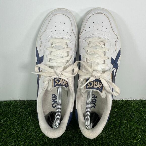 ASICS JAPAN S Men’s 7 Lifestyle Sneaker Leather White Indigo Blue main image 7